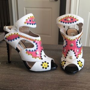 New LK Bennett heeled sandals Sz 35